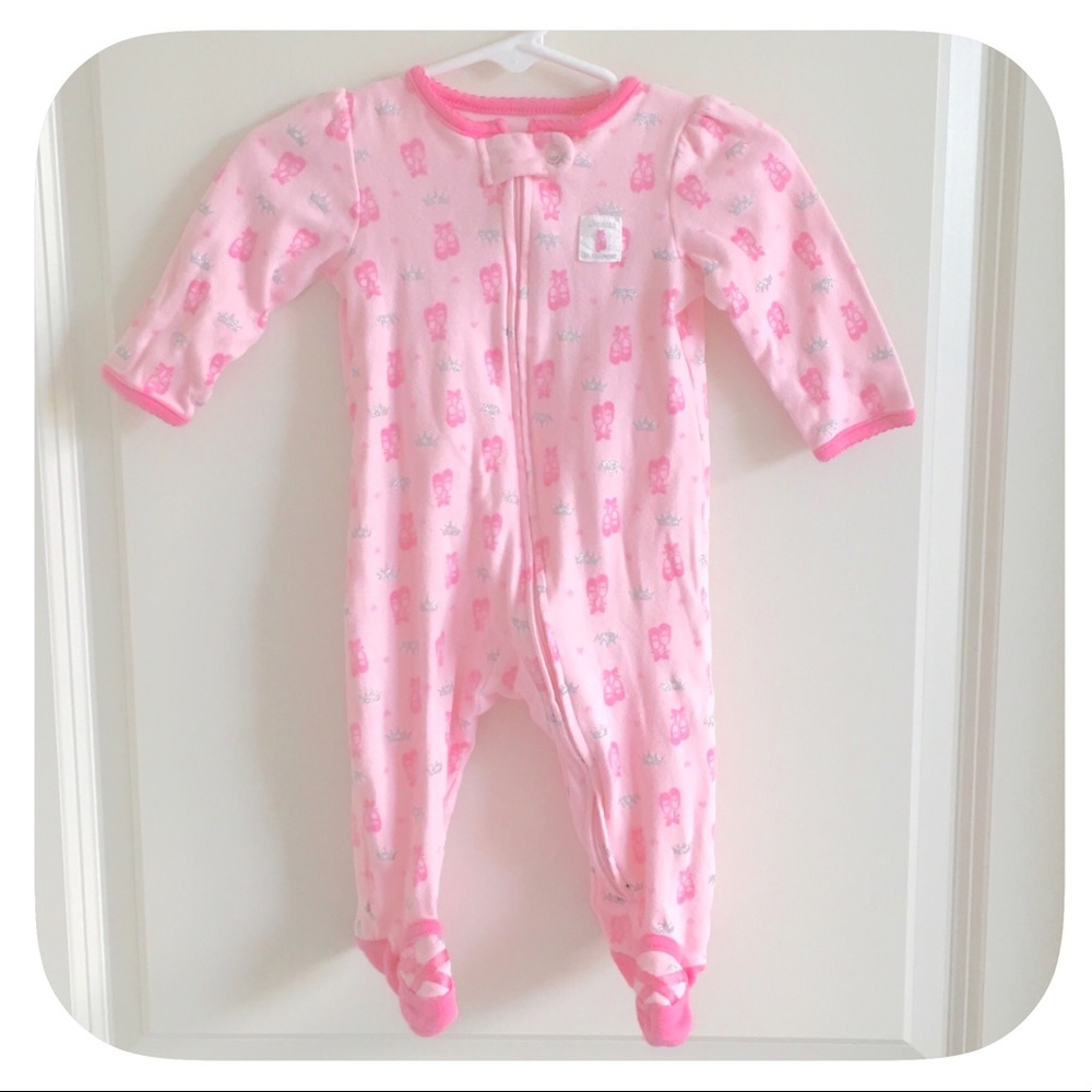 💗Baby Girls Footed Sleeper